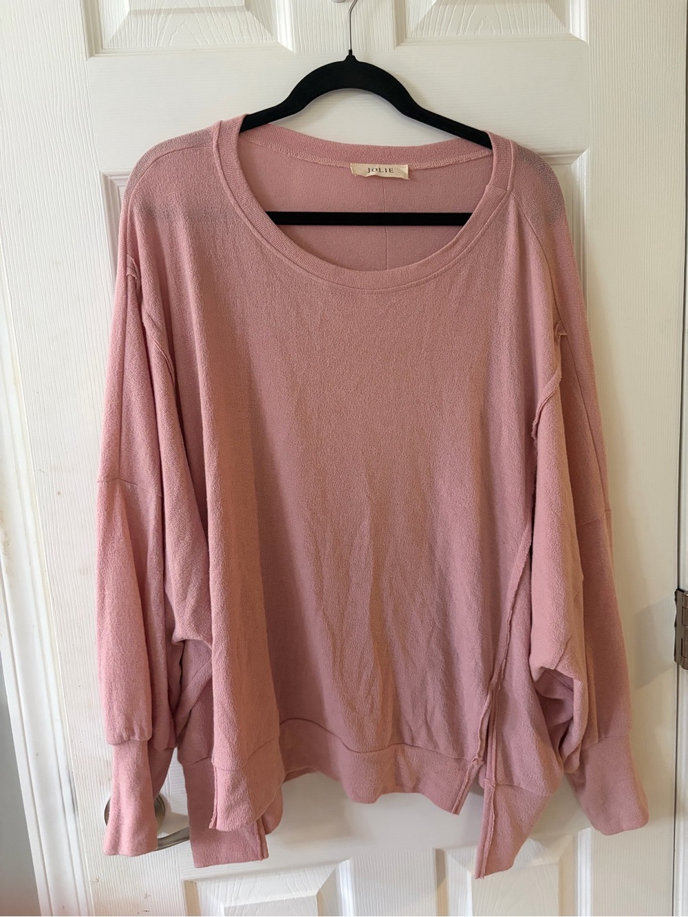 Boutique Brand Jolie Womens Dusty Pink Lightweight Sweater